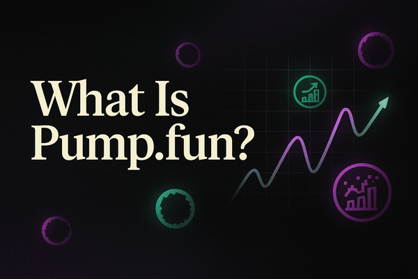Cover image showing a degen-themed homepage for a Solana memecoin launchpad inspired by Pump.fun, with charts and meme tokens.